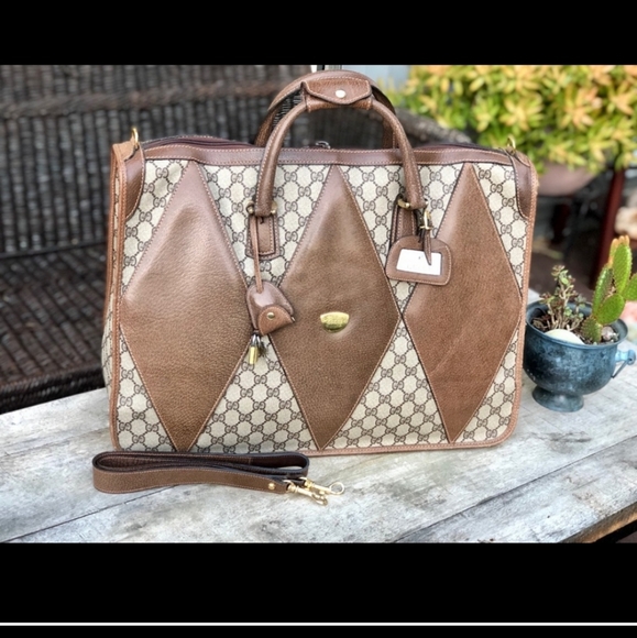 Gucci Handbags - Vintage Gucci travel bag. (Authentic)